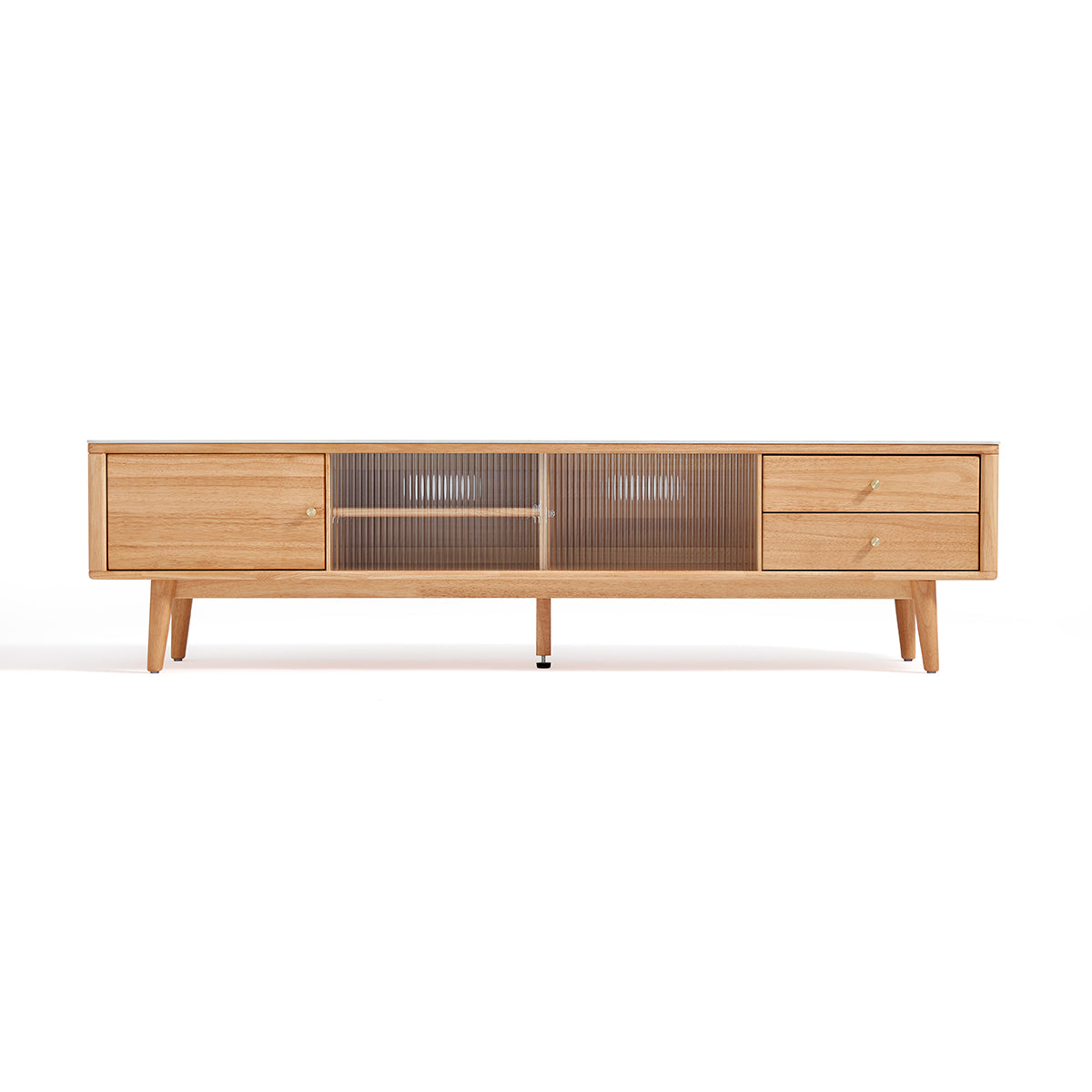 Four Season White Entertainment Unit TV Console