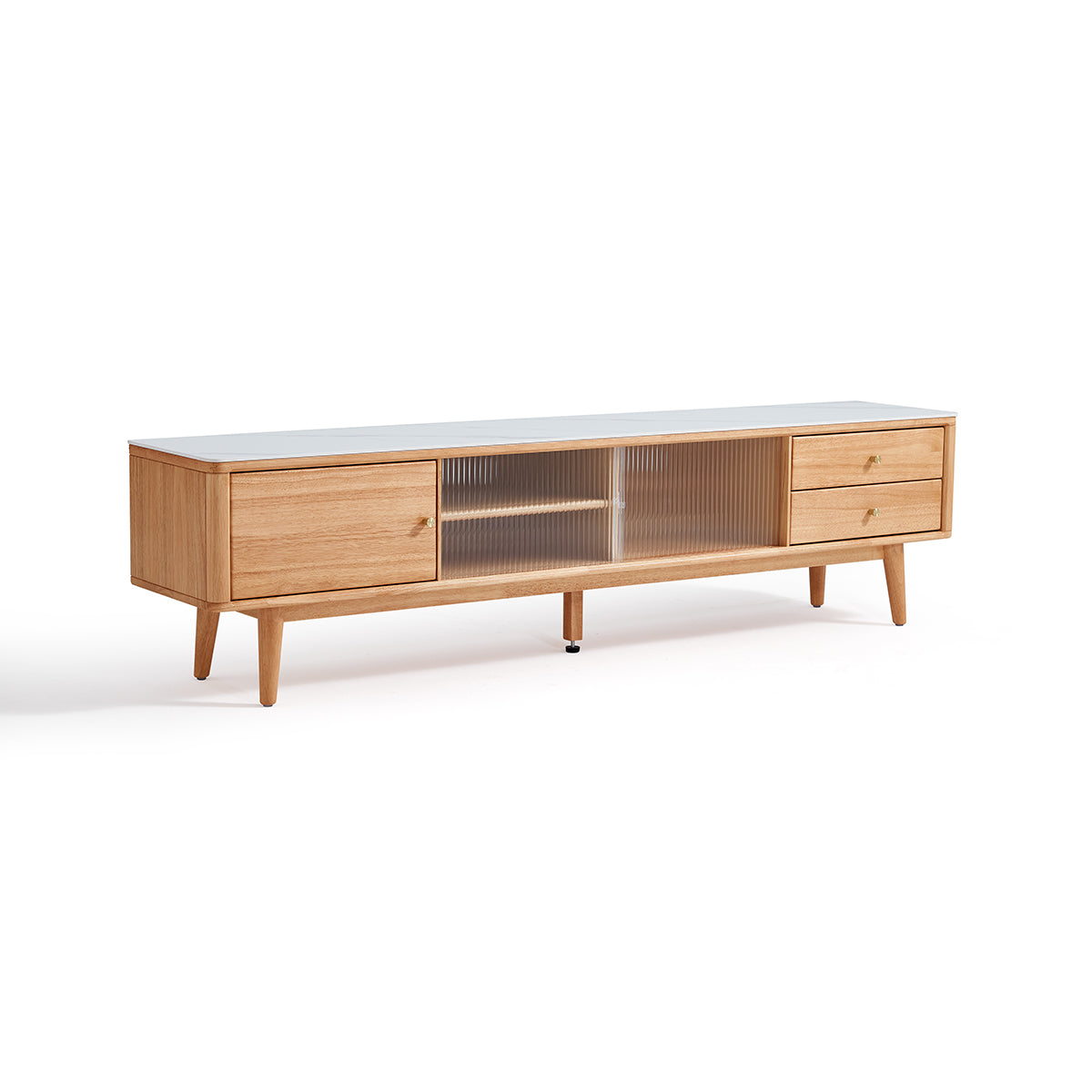 Four Season White Entertainment Unit TV Console