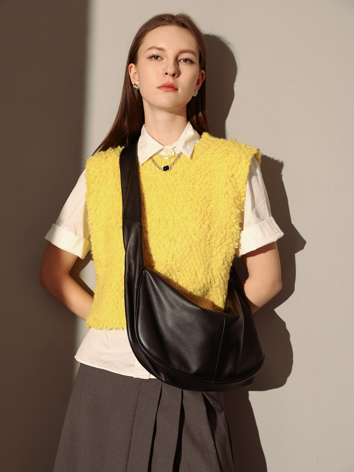 Large Waterproof Hobo Shoulder Bag