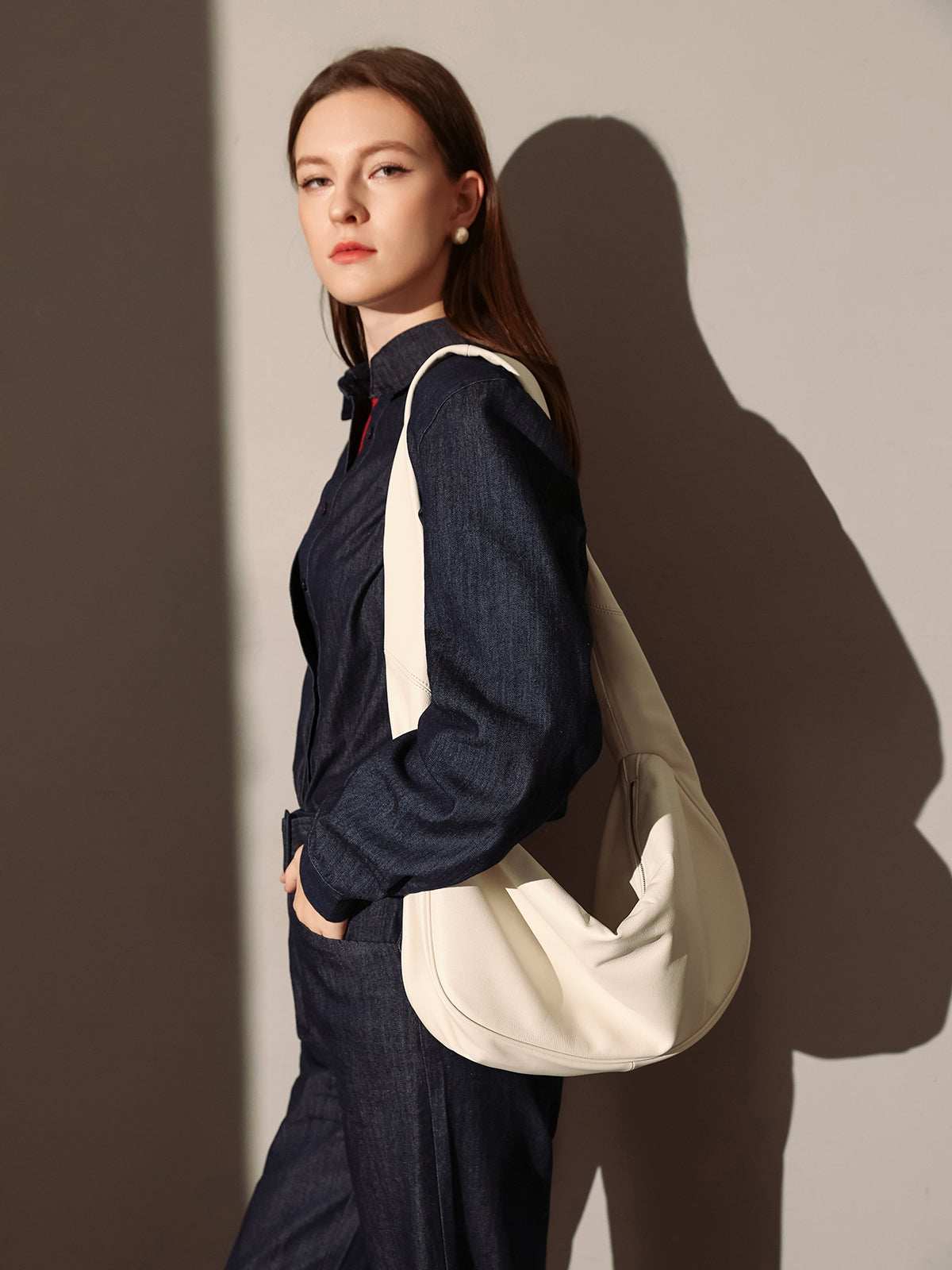 Large Waterproof Hobo Shoulder Bag