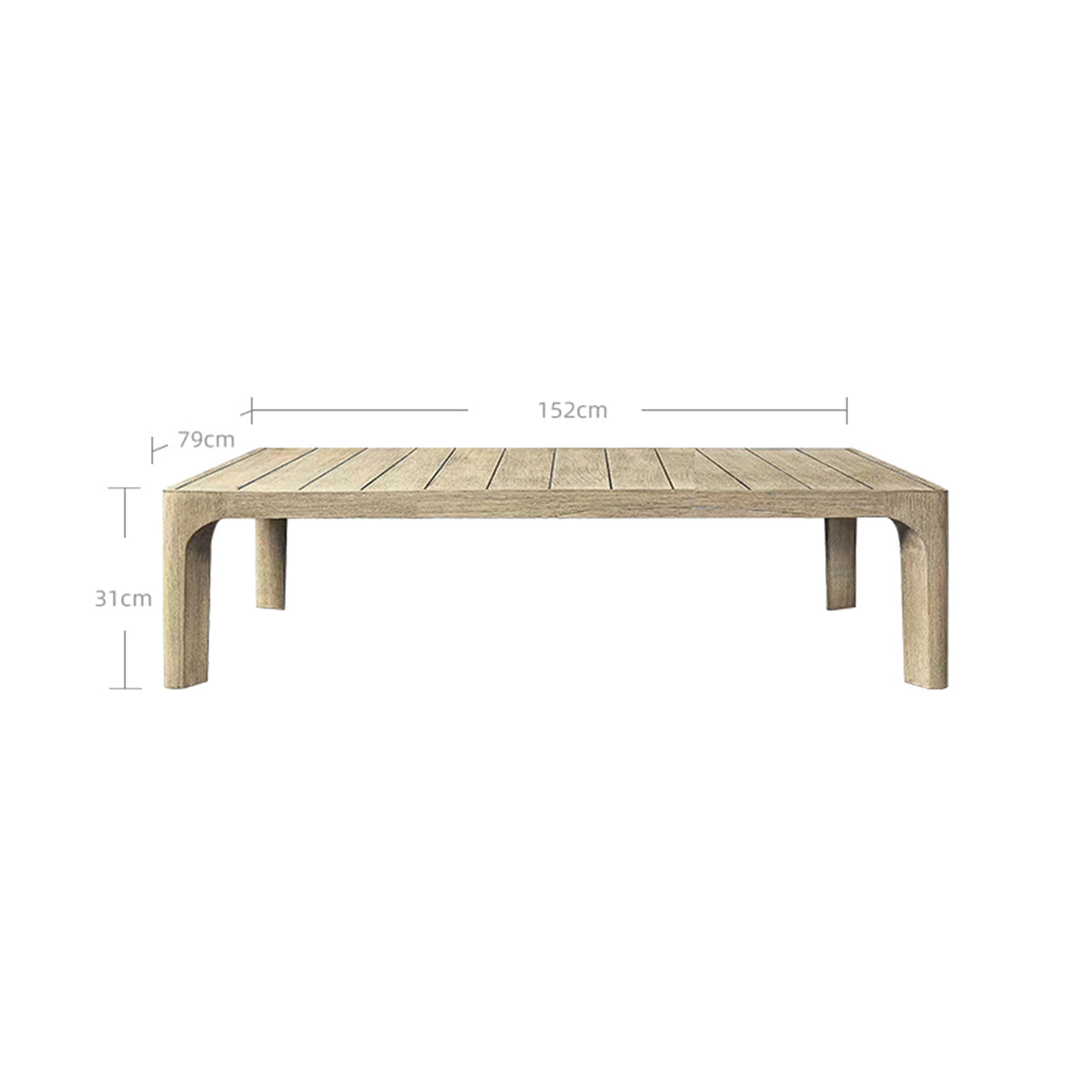 Malta Teak Coffee Table
