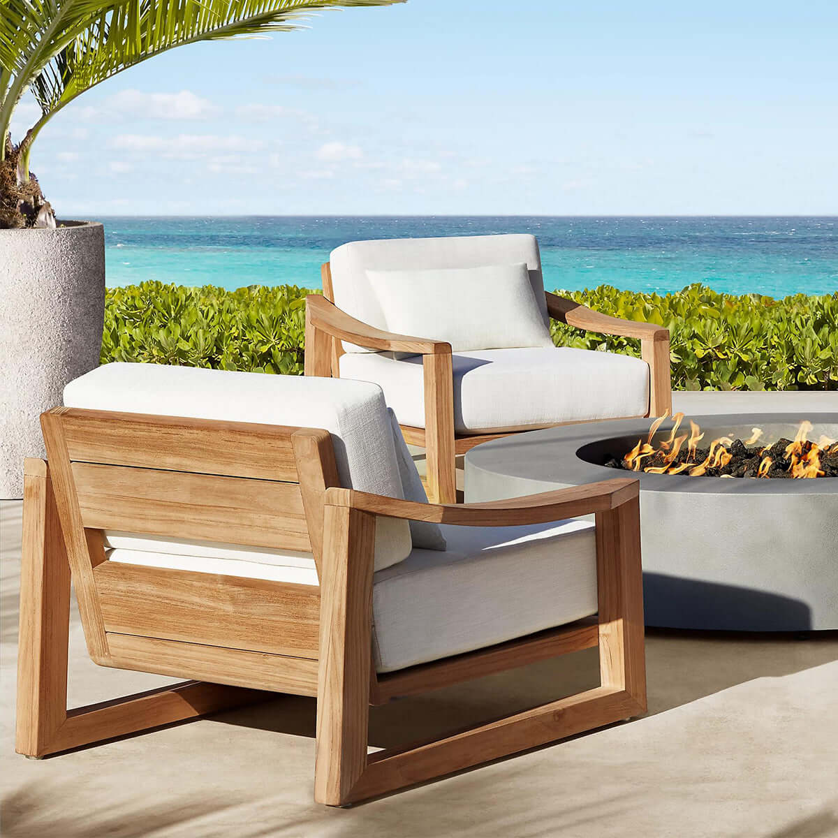 Sebastian Resort Teak Sofa