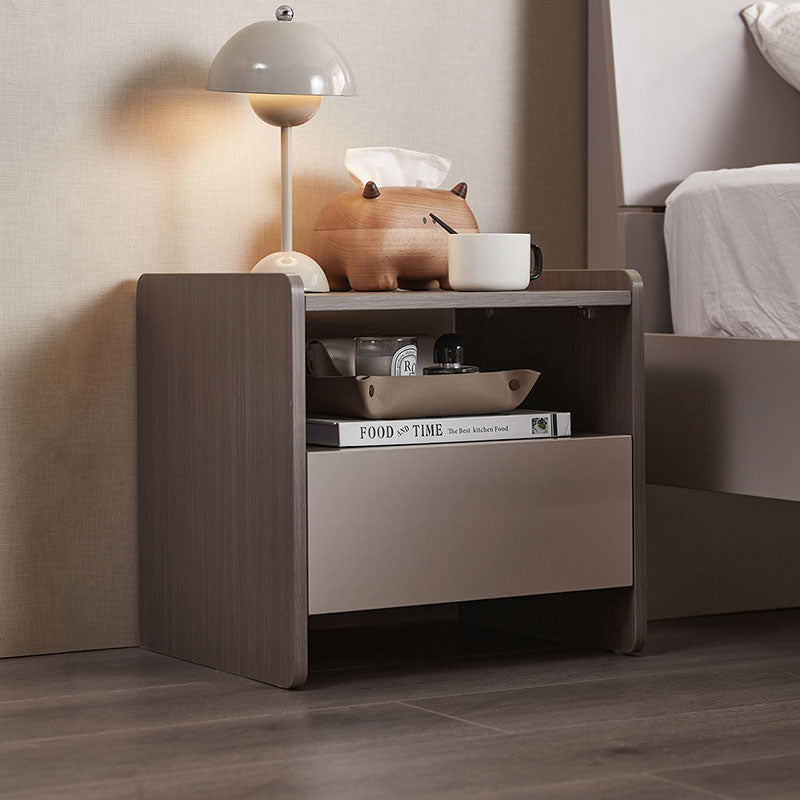 Cappuccino Taupe Bedside Table