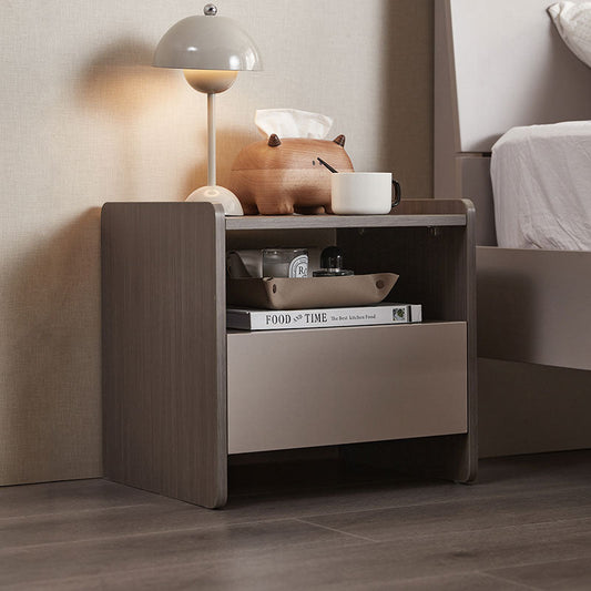 Cappuccino Taupe Bedside Table