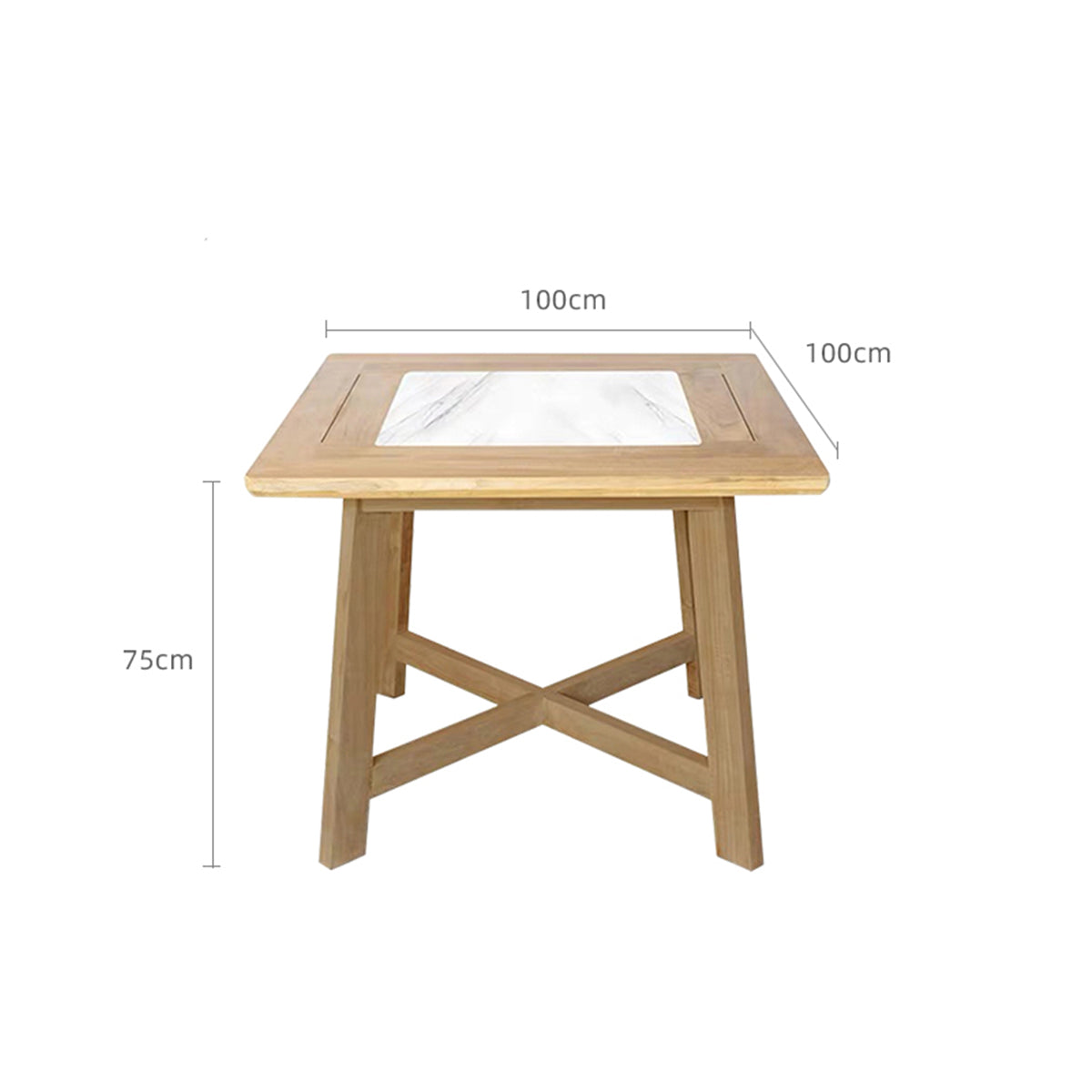 Curry Square Garden Table