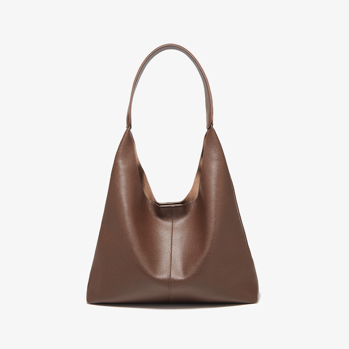 Large Capacity Portable Cattle Leather Bag Women