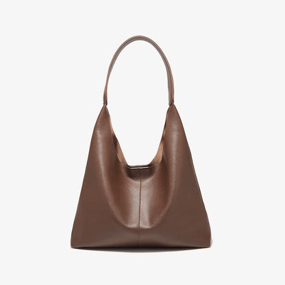 Large Capacity Portable Cattle Leather Bag Women