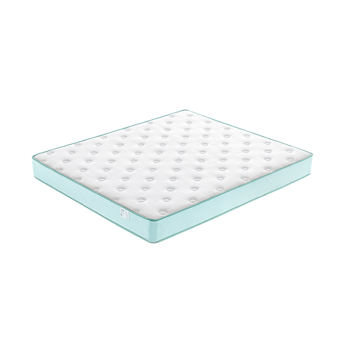 Organic Solid Wood Bed with Mattress Set