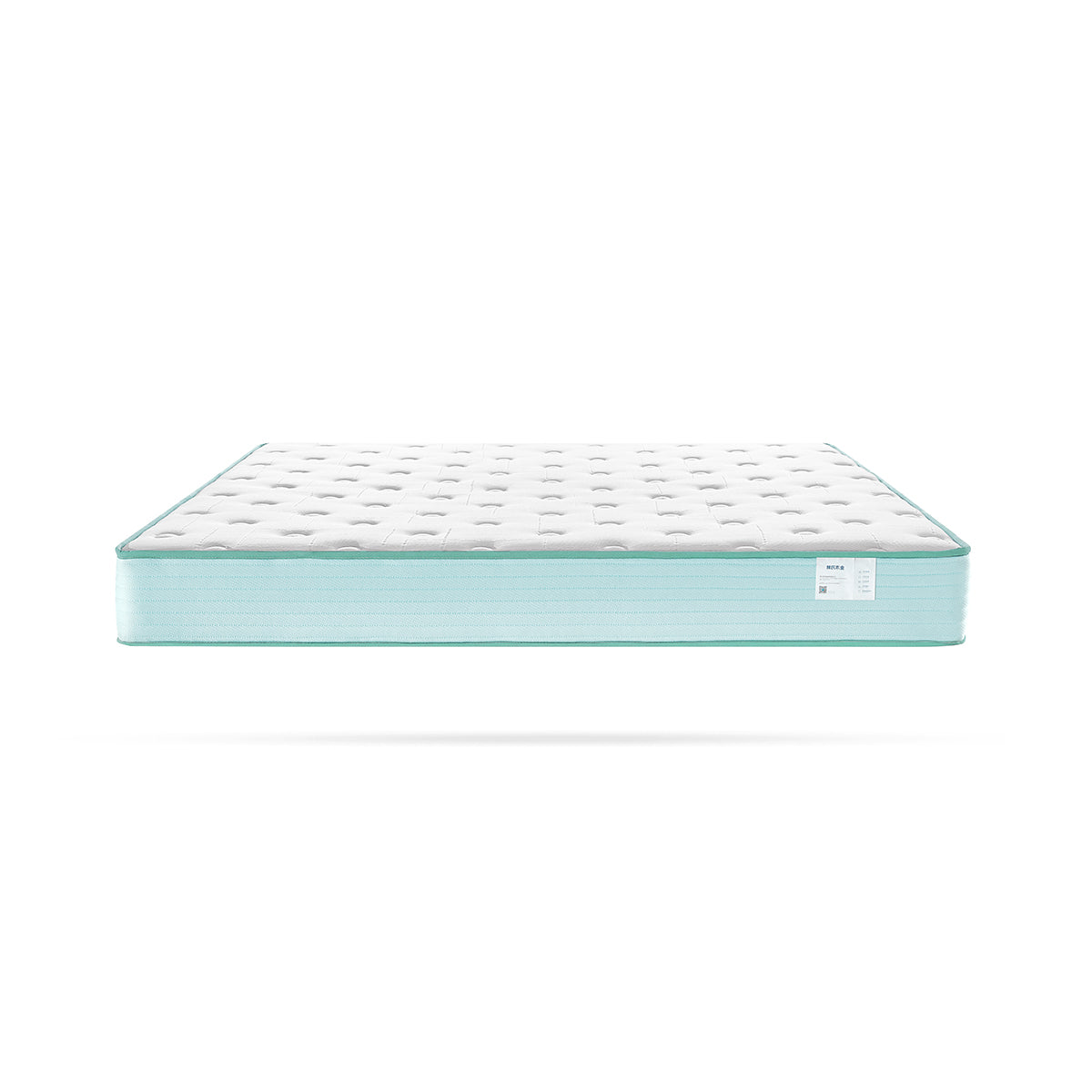 Organic Solid Wood Bed with Mattress Set
