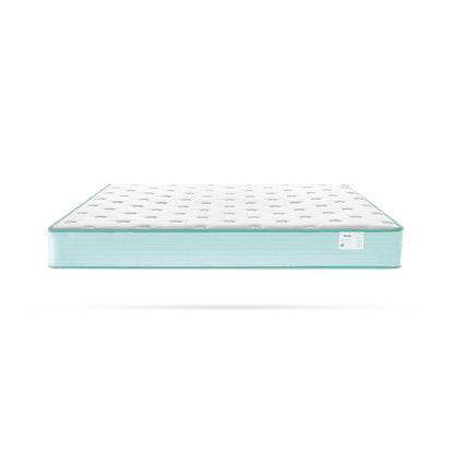 Organic Solid Wood Bed with Mattress Set