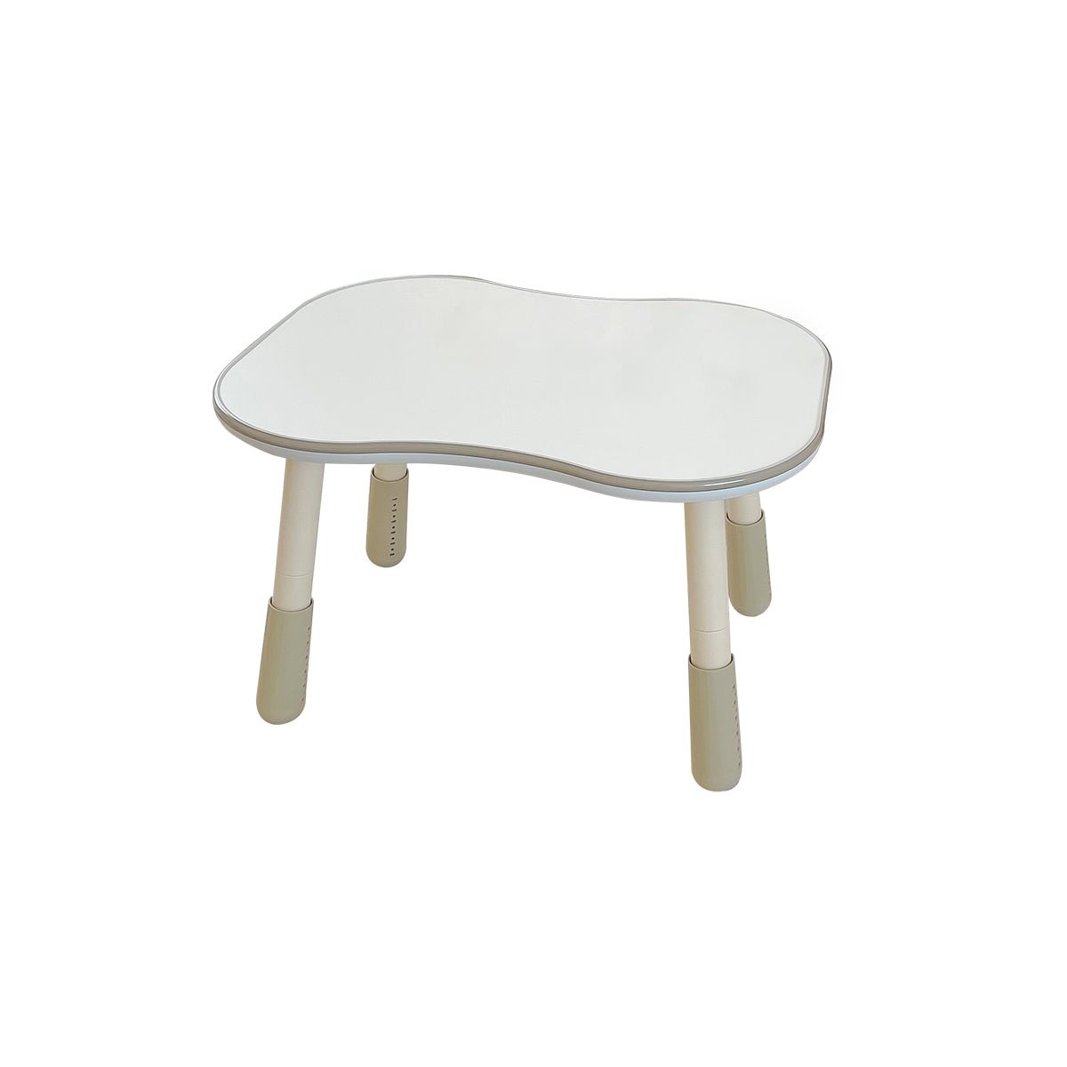 Peanut Height Adjustable Dual-kid White Study Table