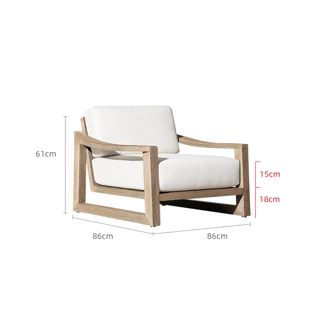 Sebastian Resort Teak Sofa
